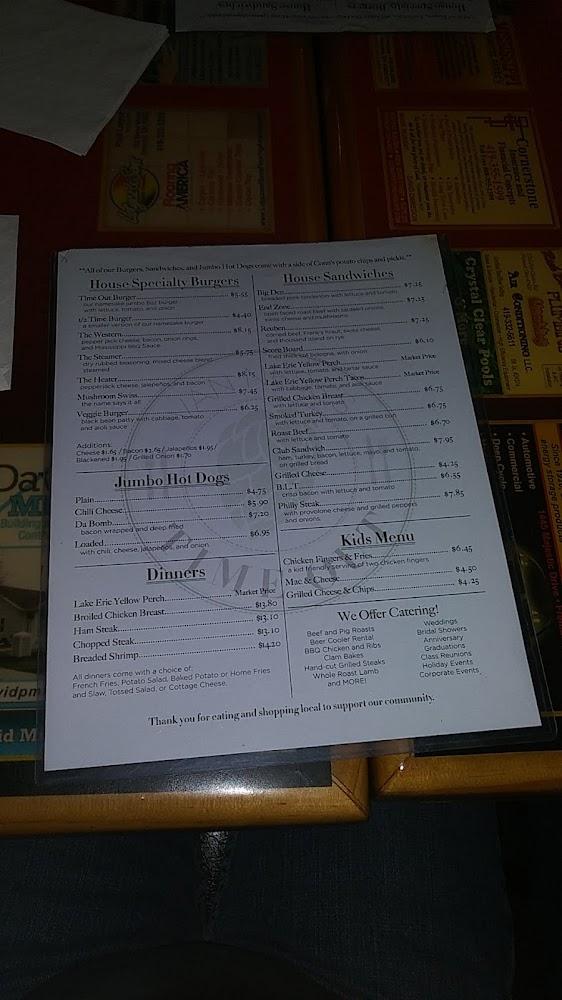 Van Ness's Time Out Menu image 4
